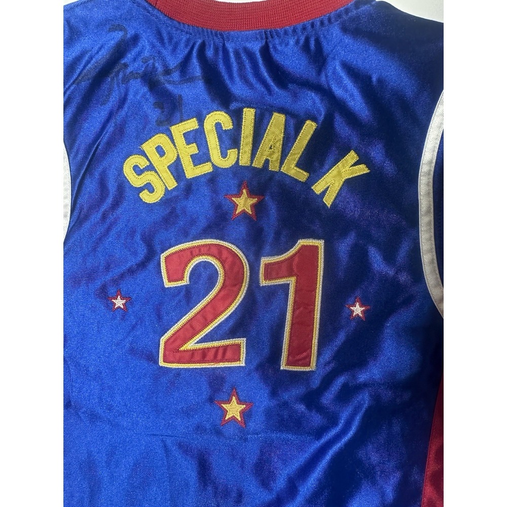 Harlem Globetrotters Special K #21 Autographed Jersey Size L - Picture 2 of 7